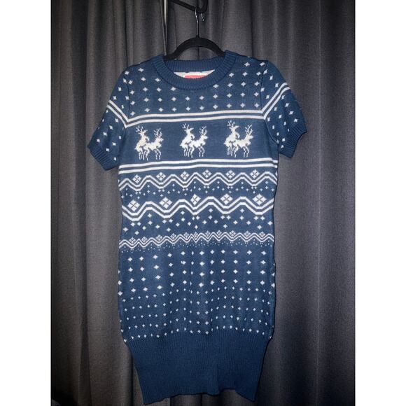 Ugly Christmas Sweater Xmas Size Large Tipsy Elves Dress - Picture 1 of 4